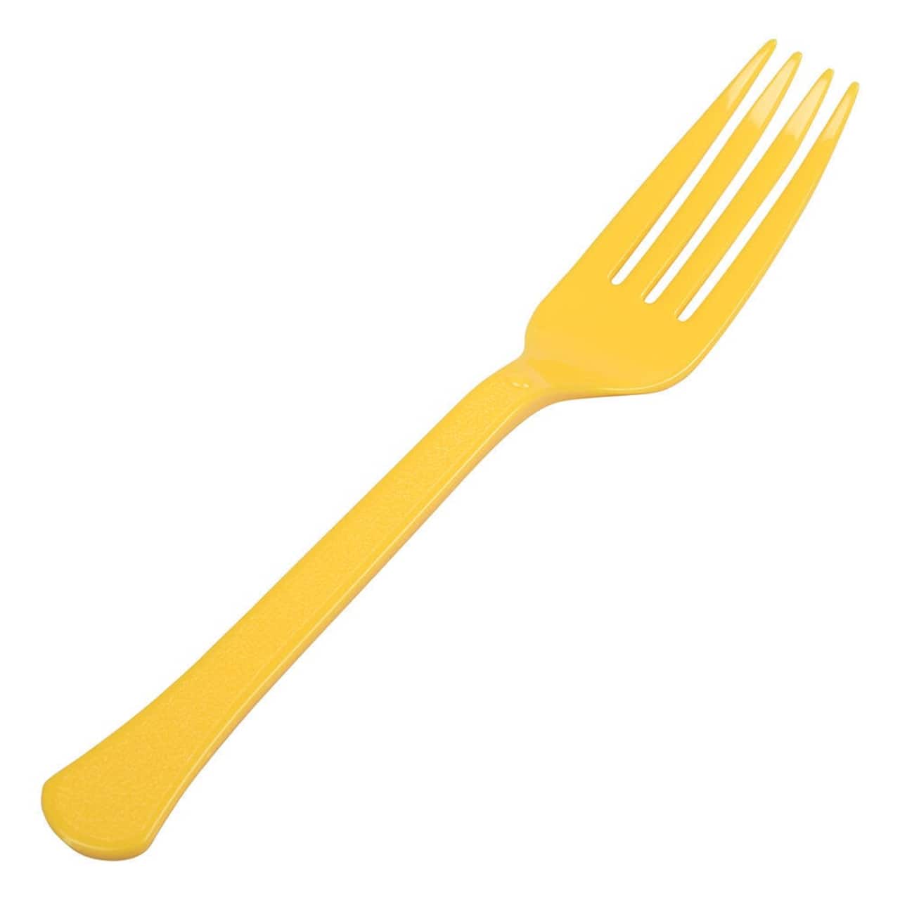 JAM Paper Premium Utensils Plastic Forks Party Pack, 48ct.